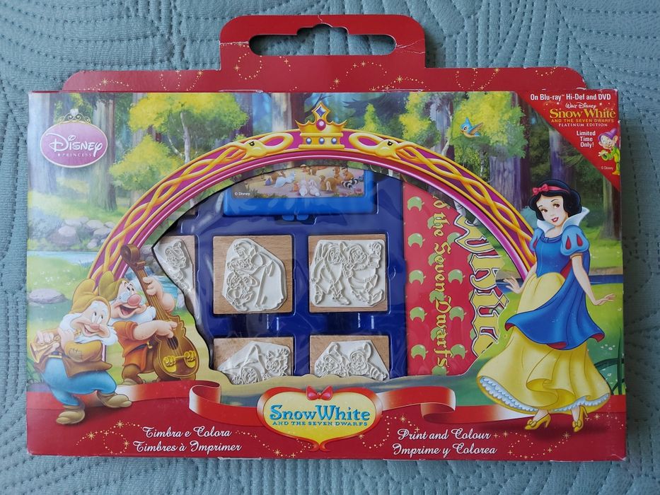 Pieczątki w walizce Śnieżka