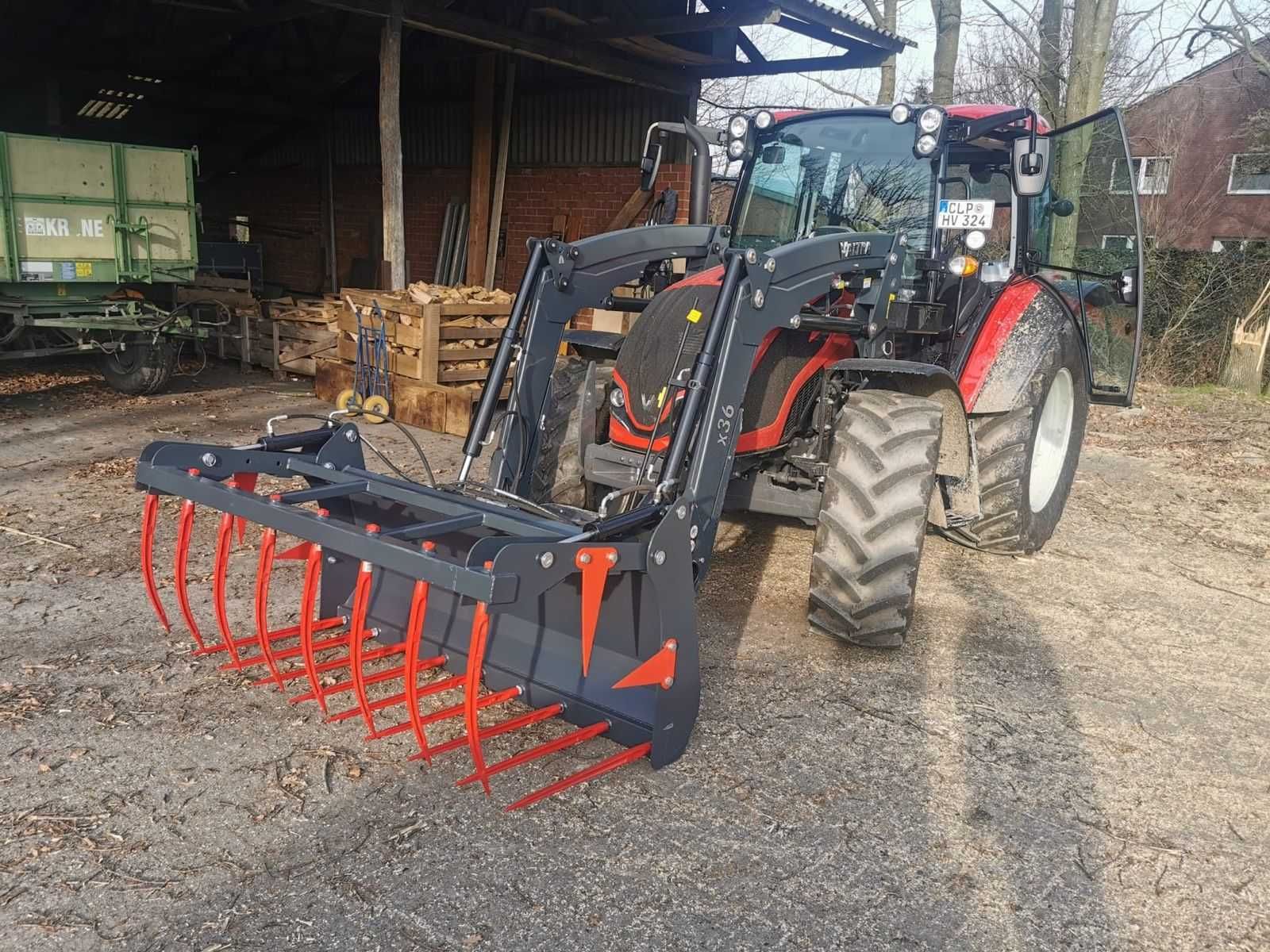 KROKODYL ŁYŻKO-KROKODYL DOSTAWA 1,6m do obornika kukurydzy ząb kuty