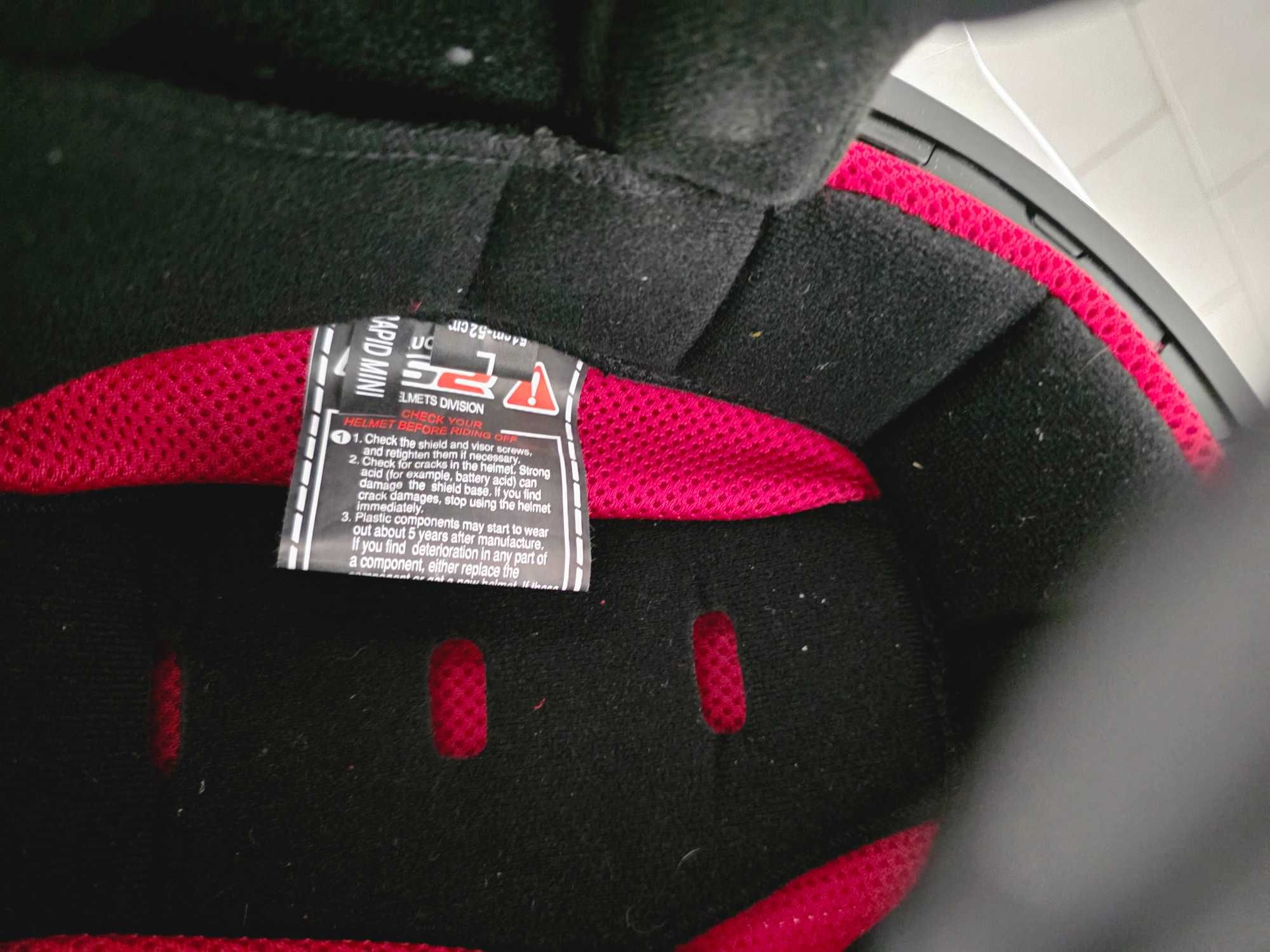 Kask LS2 Rapid Mini roz L Nowy