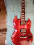 Gitara elektryczna wraz ze wzmacniaczem Ibanez