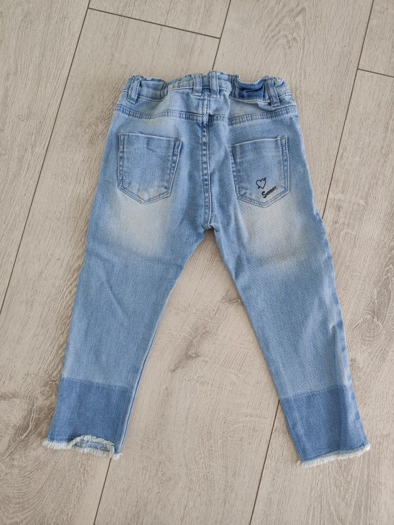 Zara 104 jeansy spodnie