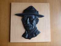 Płaskorzeźba Generał Robert Baden-Powell