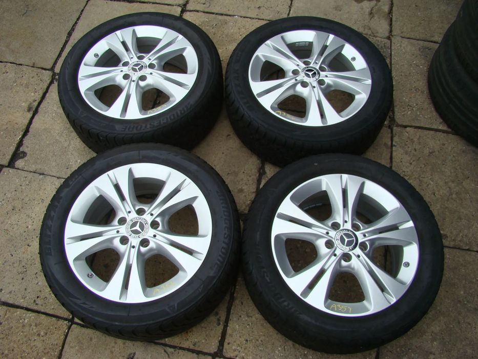 a354 5x112 Mercedes W205 W177 W247 CLA W118 7jx17 opony zima 225/50 czujniki