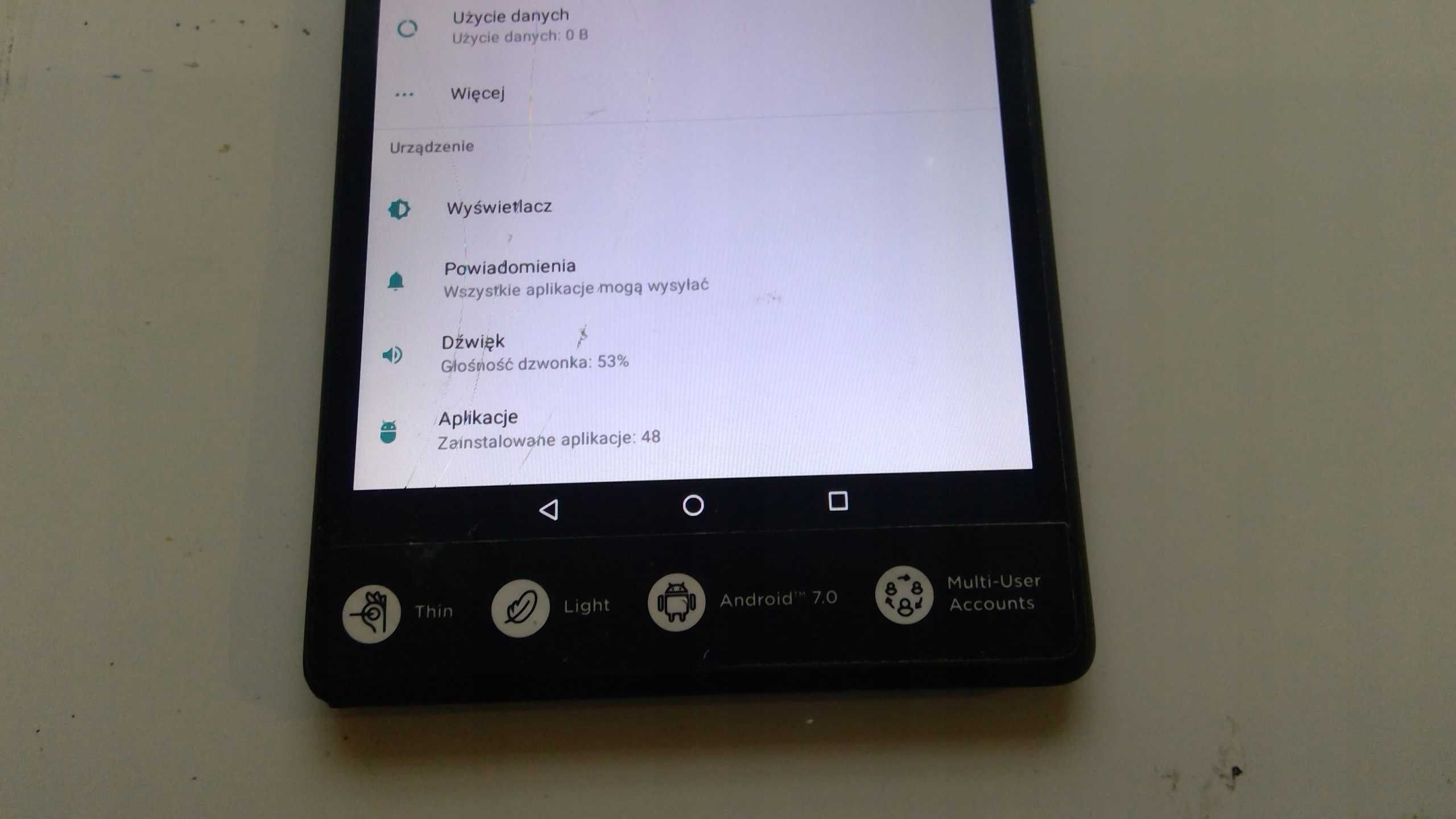 Tablet Lenovo TB-7304L L72