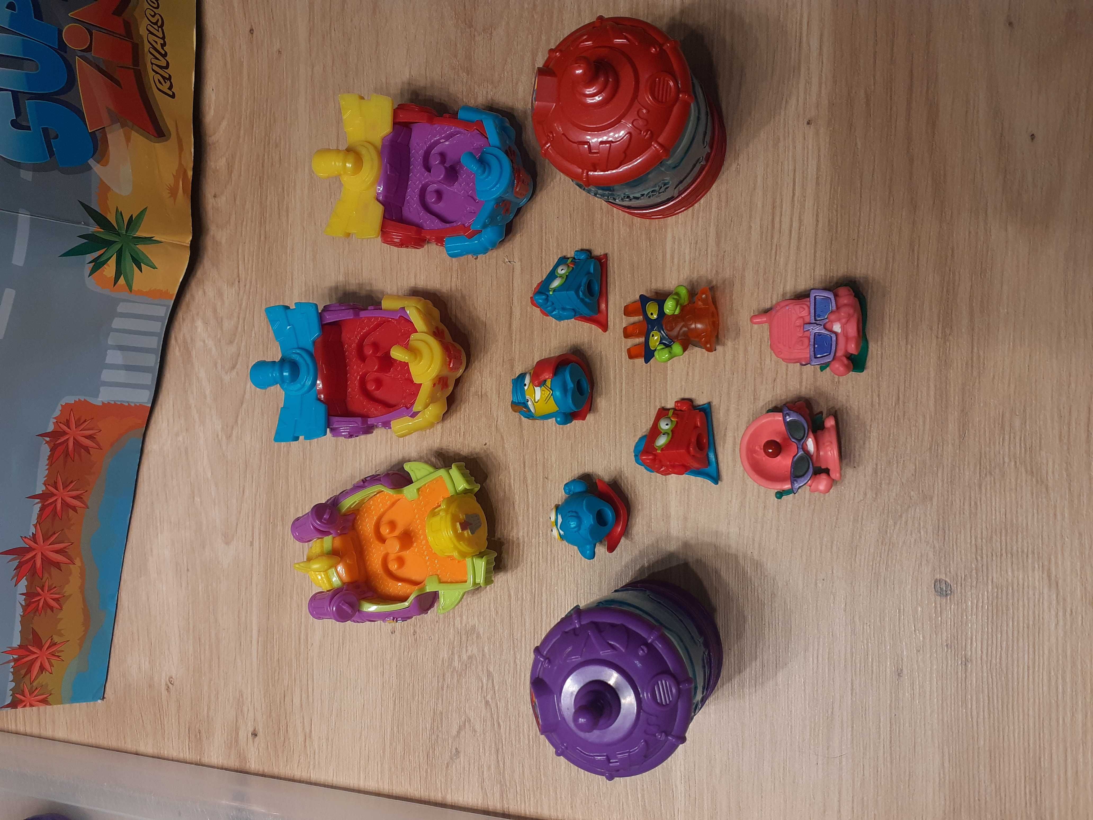 Super zings 3 pojazdy, 2 bazy, 7 Super zings