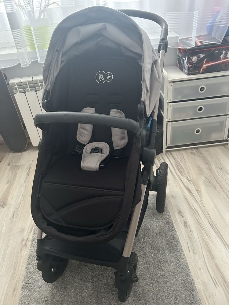 Wózek wielofunkcyjny 3 w 1 MOOV 2 AIR Kinderkraft z fotelikiemMINK PRO