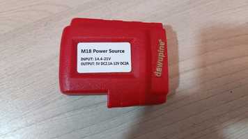 USB адаптер для аккумуляторов Milwaukee M18