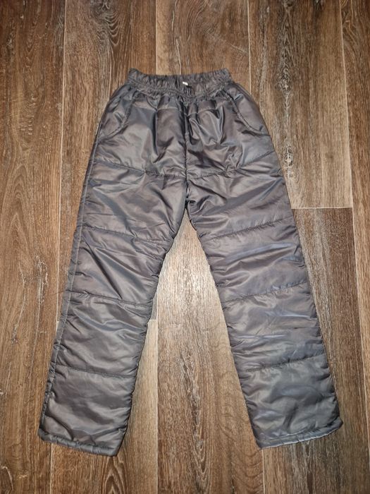 Штаны зимние для мальчика на 7-8 лет