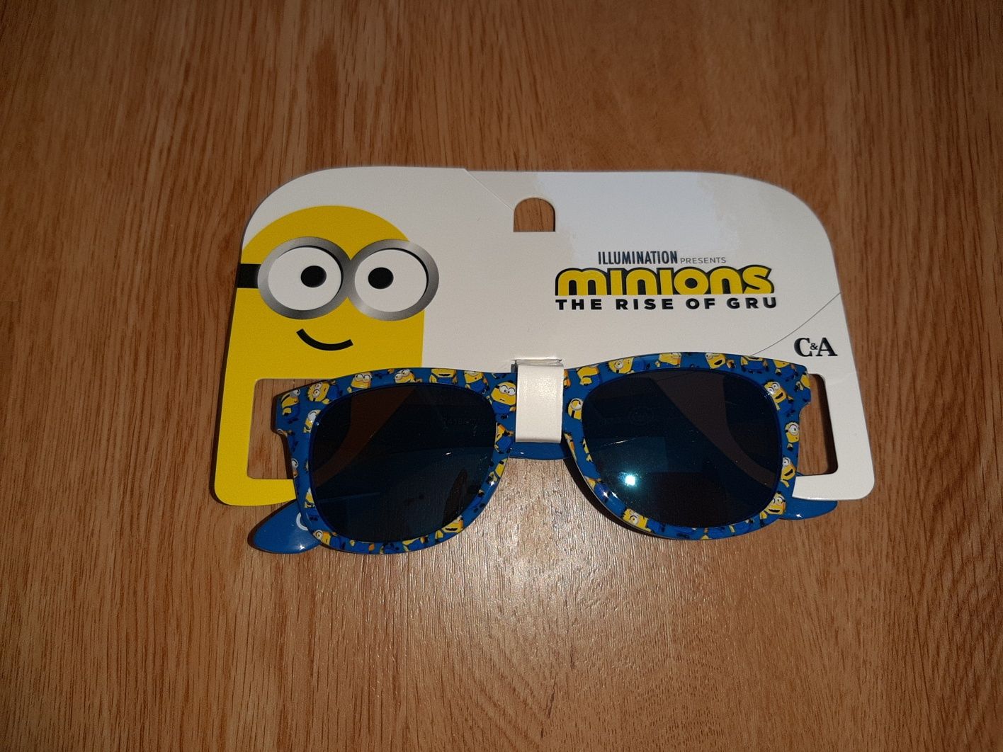 NOWE okulary przeciwsłoneczne C&A Minionki dla chłopca chłopięce