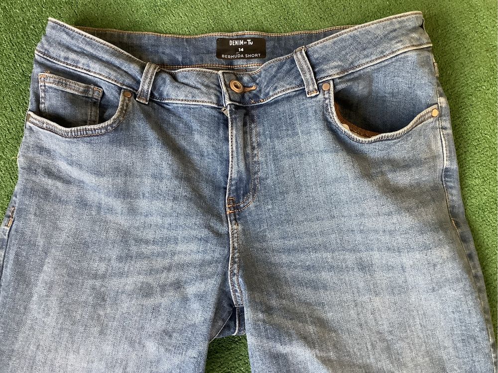 Spodenki meskie szorty bermudy jeans denim Tu M