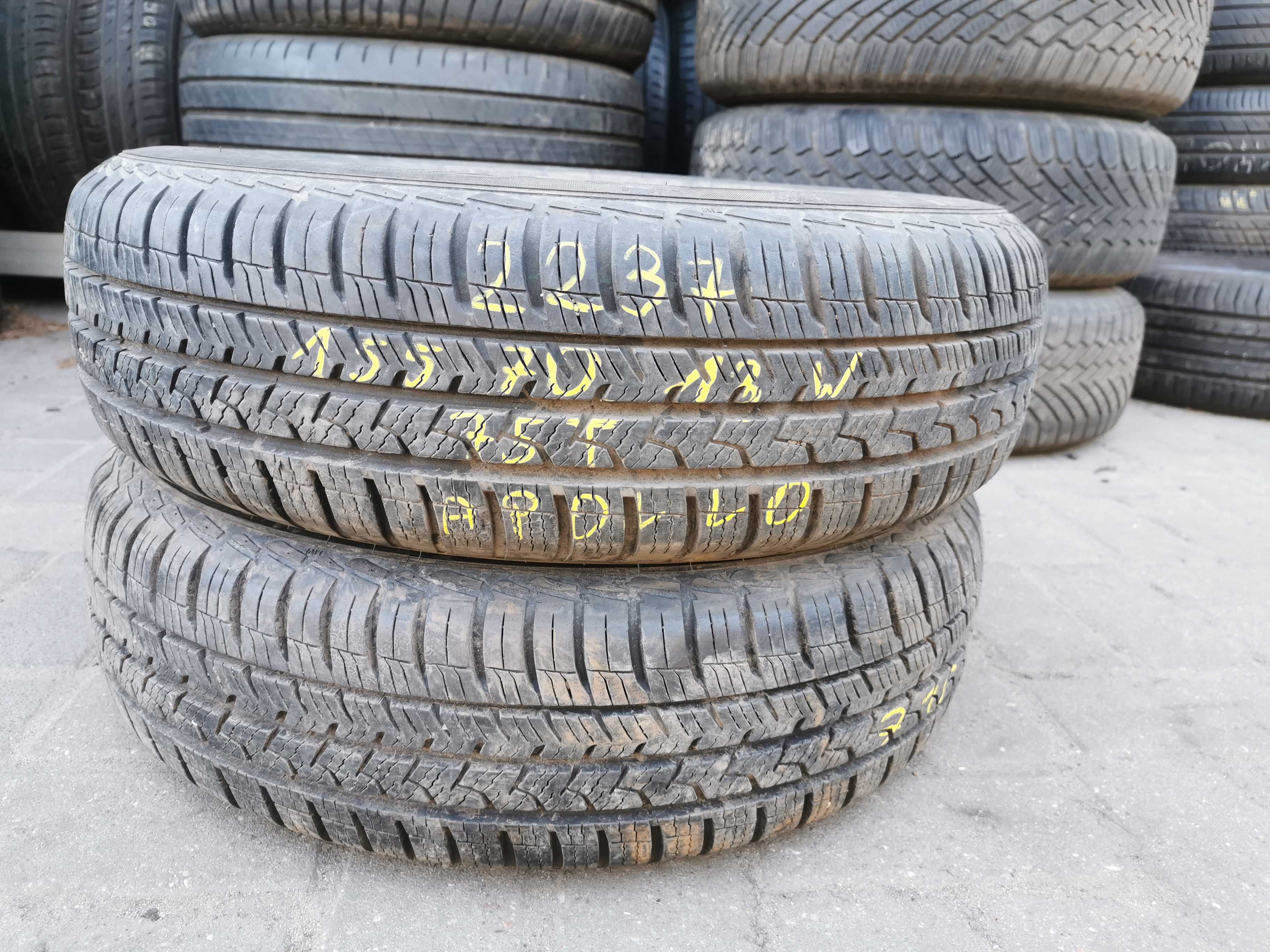 2x Całoroczne Apollo Alnac 4G All Season 155/70r13 75T 7mm N2237