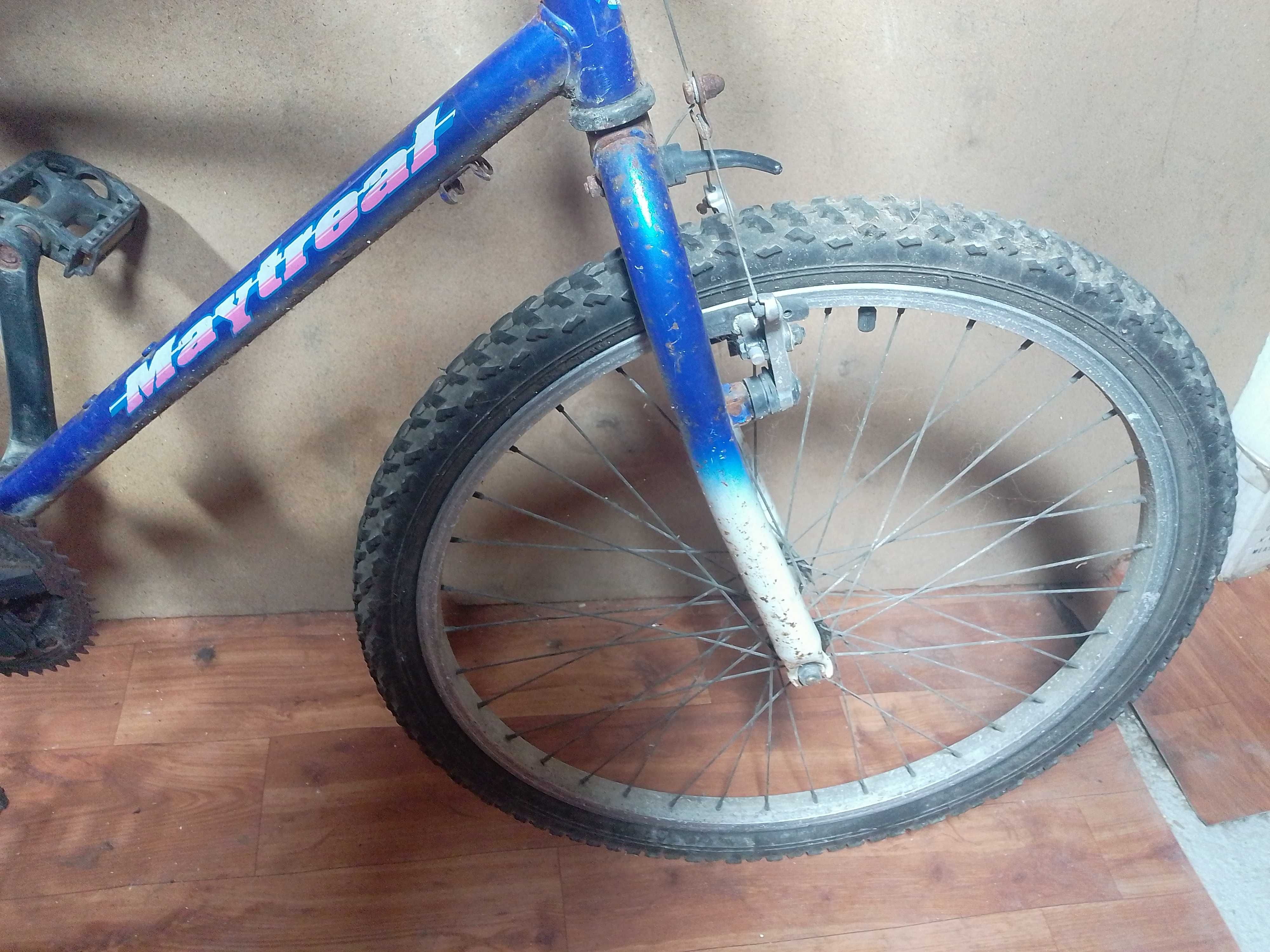Bicicleta com quadro em ferro