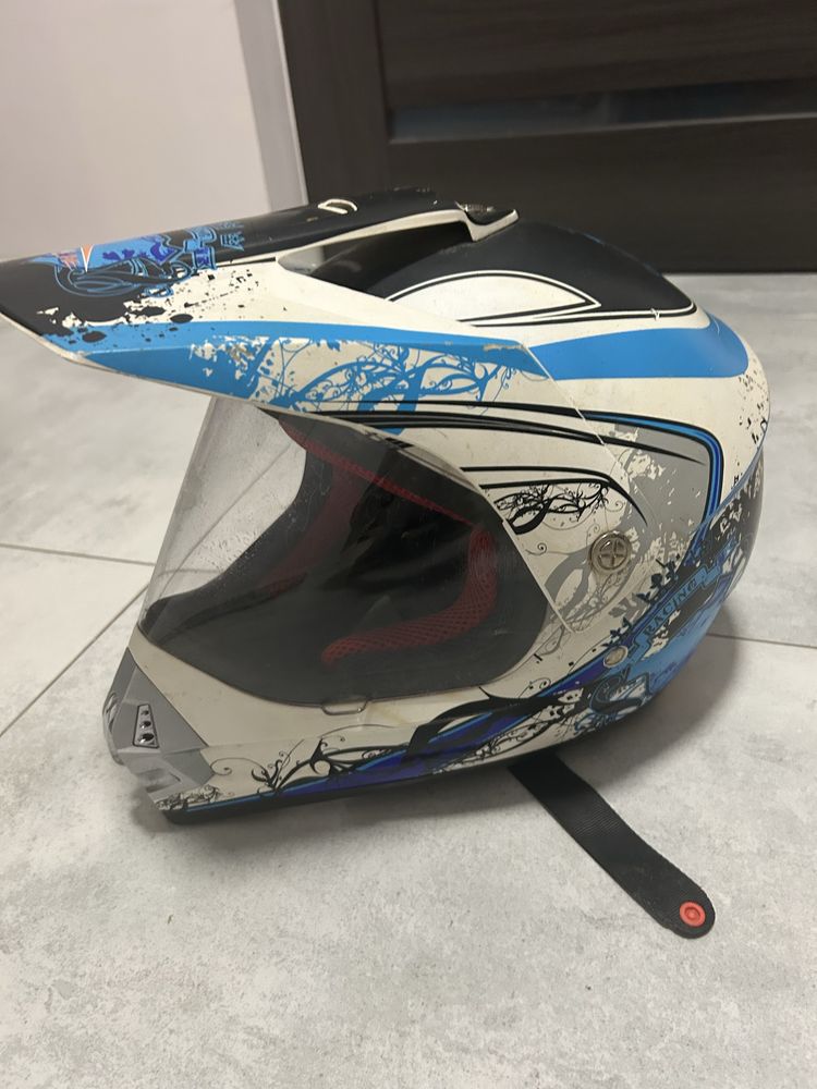 Kask cross enduro