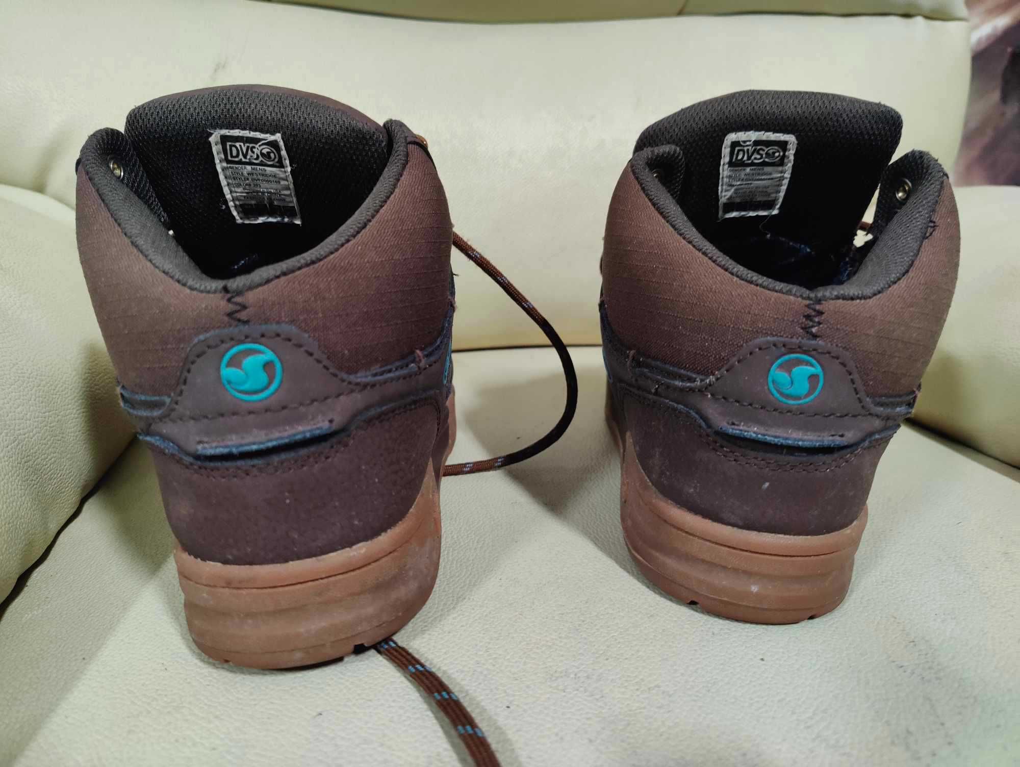 Sapatilhas bota DVS Militia n.º 42 castanhas novas