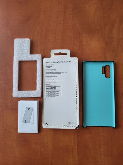 Oryginalne, czarne etui silikonowe do Samsung galaxy note 10+