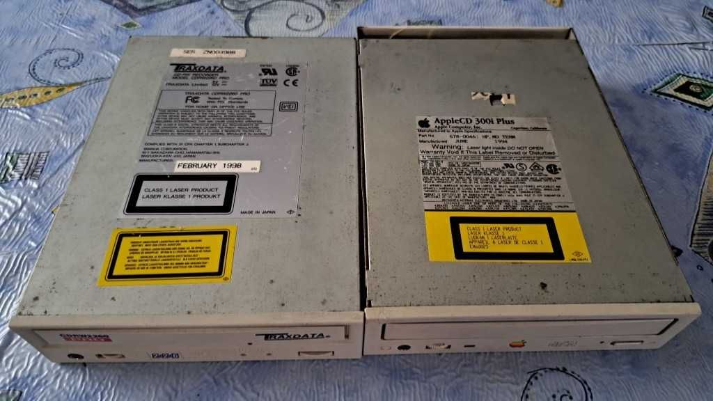 Napędy nagrywarki CD SCSI AppleCD 300i Plus Traxdata CDRW2260 PRO