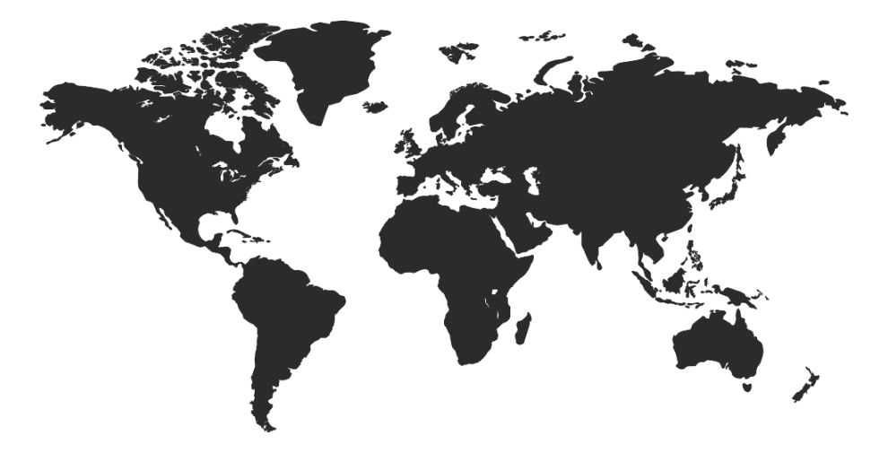 MAPA świata naklejka na ścianę 120x60 cm naklejka ścienna