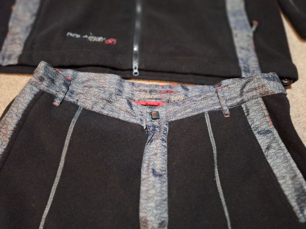 Komplet wędkarski polarowy Graff 2xl