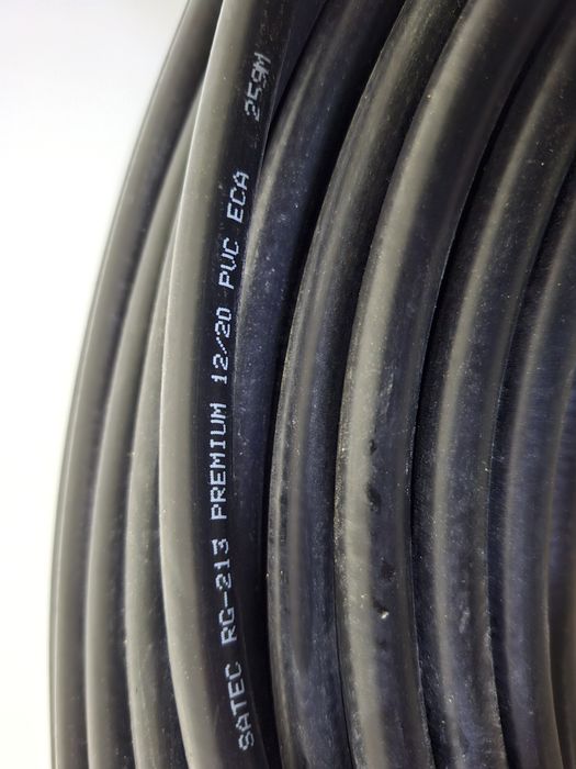 Kabel koncentryczny Satec RG 213 do HF/CB/VHF/UHF/skaner