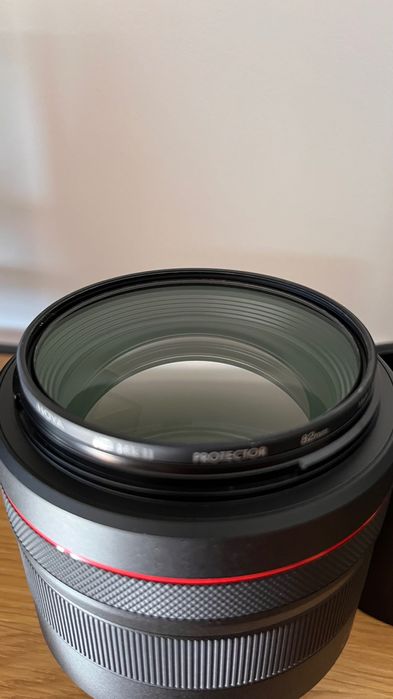 Canon RF 85mm f/1.2L USM + Filtro Hoya Protetor