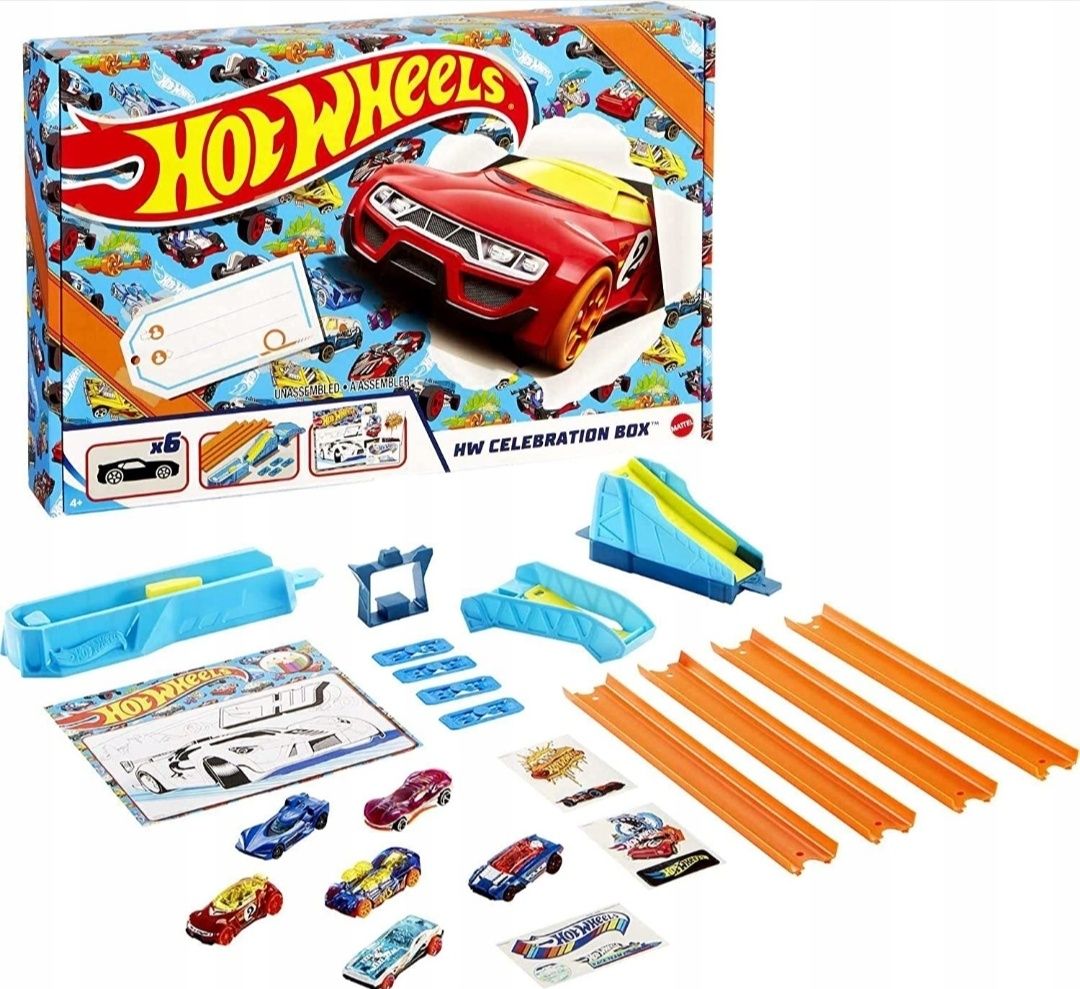 Nowy zestaw tor Hot Wheels Hw Celebration box GWN96