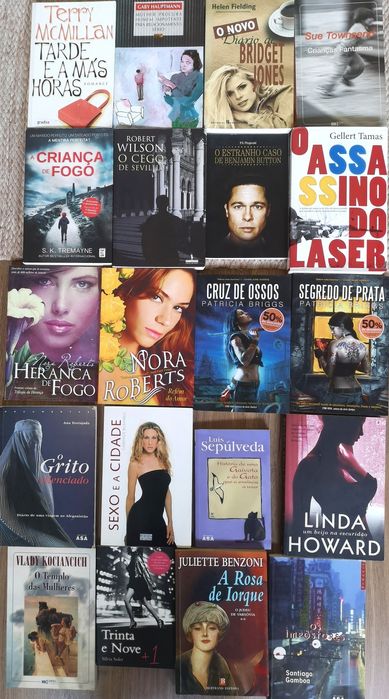 Livros diversos a 2,50€ - 3,50€