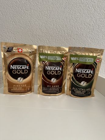 Растворимый кофе Nescafe Gold в осортименте