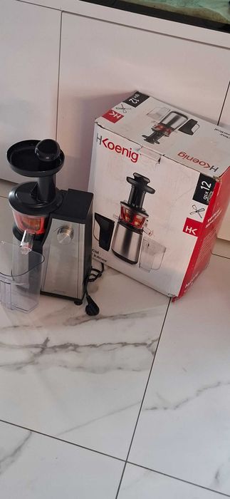 Wyciskarka wolnoobrotowa-SOKOWIRÓWKA pionowa H.Koenig GSX12 400 W