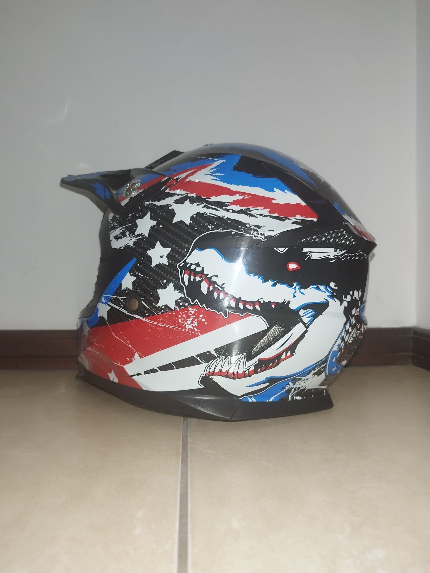 Capacete de motocross