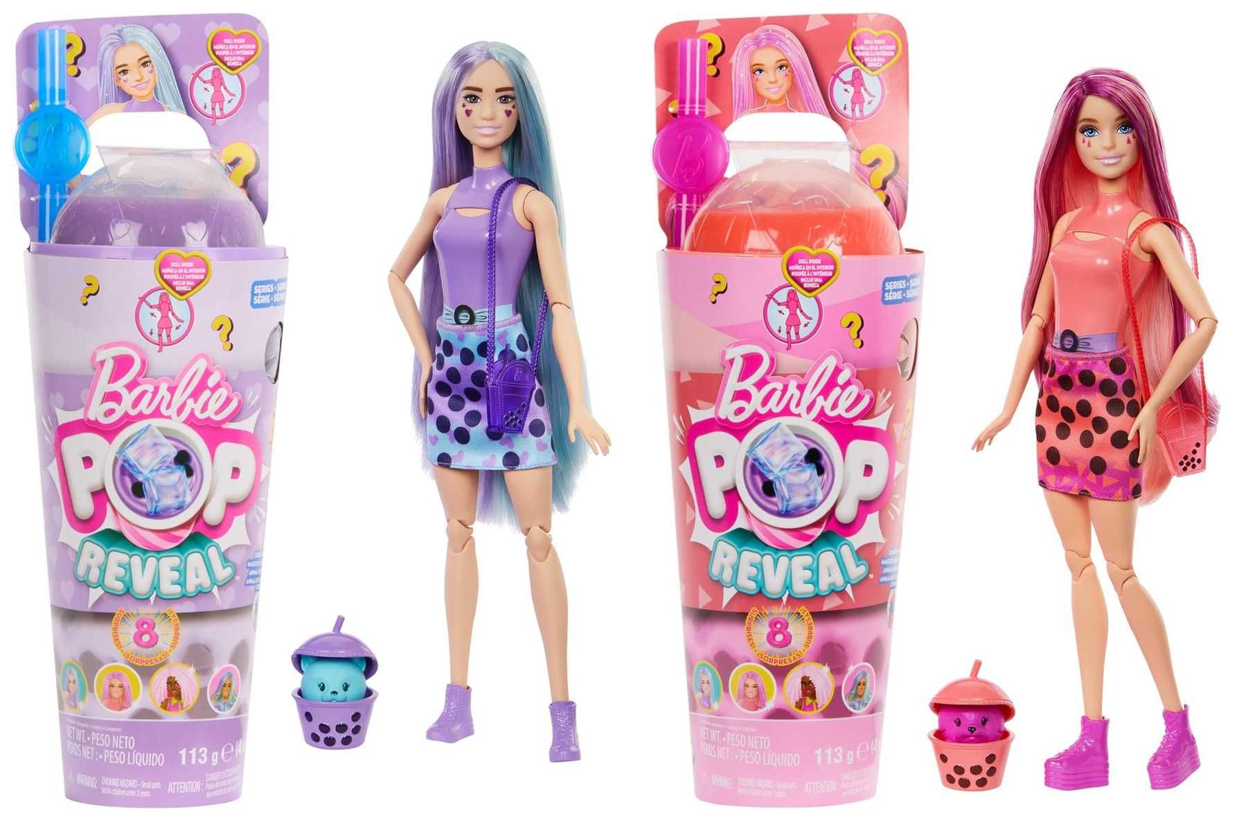 ОРИГИНАЛ Кукла Барби Моти манго Таро Милк Barbie Pop Reveal Bubble Tea