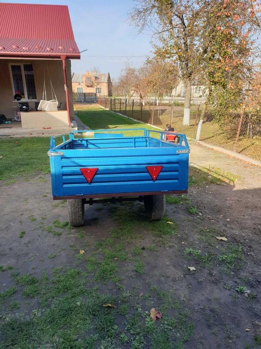 Причіп мотоблочний відкидний 120*200*50(без коліс)