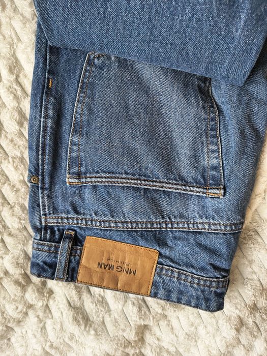 Джинси сині чоловічі Mango Men EUR 42, BOB Straight