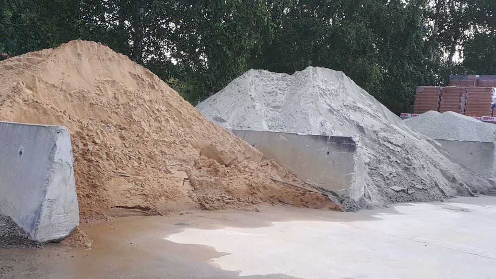 Kruszywo kliniec gryz piasek zasypka muł fundamenty drenaż utwardzenie