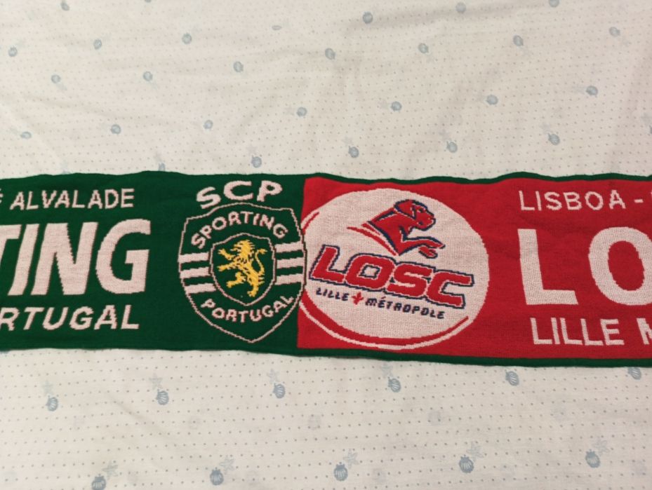 Cachecol Futebol Sporting CP 2010 LOSC Lille