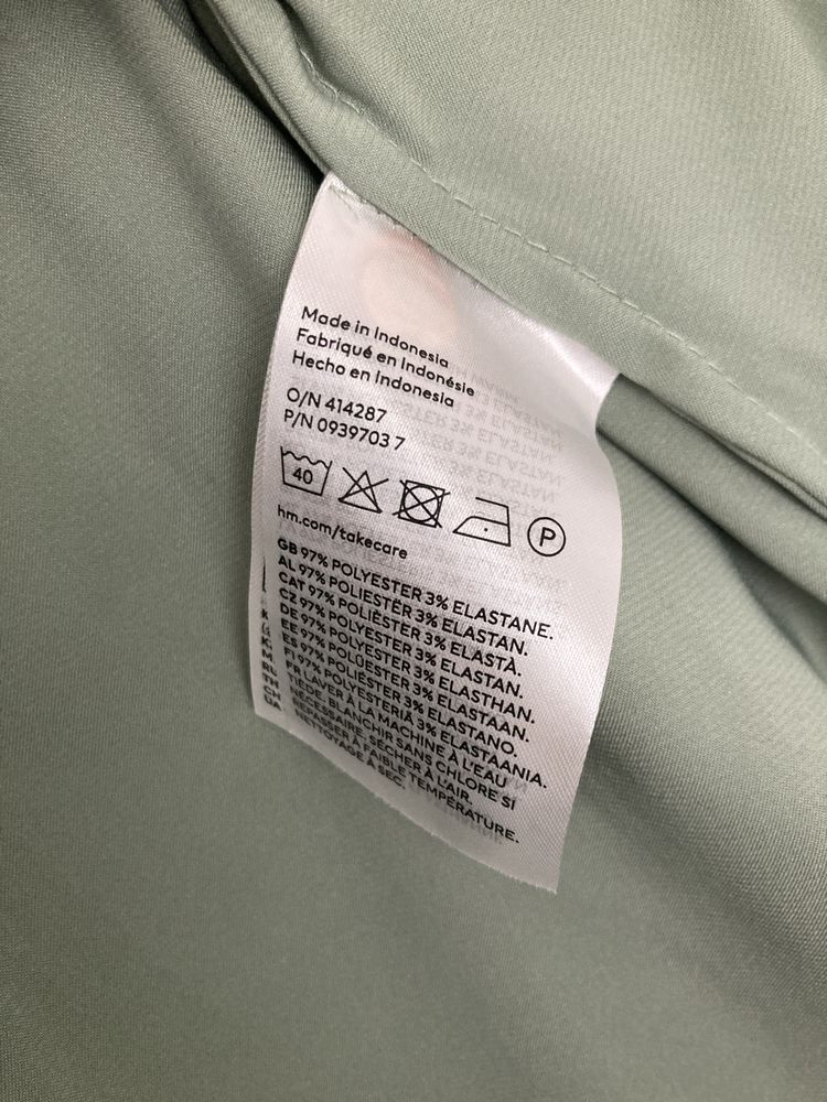 Camisa Verde água H&M