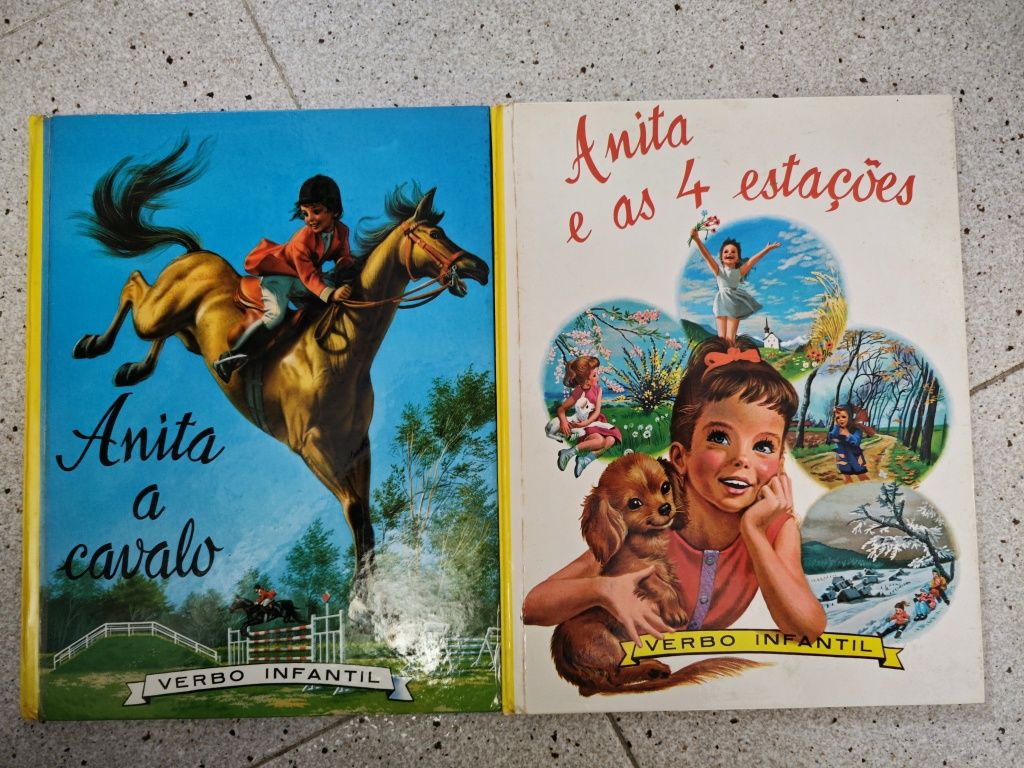 Livros da coleção Anita