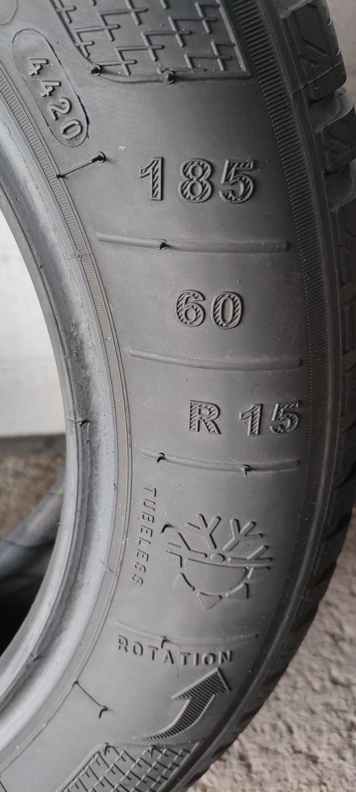 Kleber 185/60 R15 , Całoroczna, 2szt