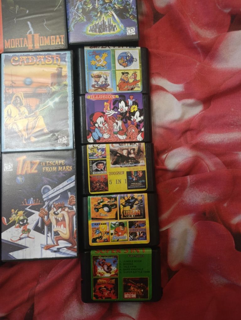 Картриджи для SEGa одним лотом!