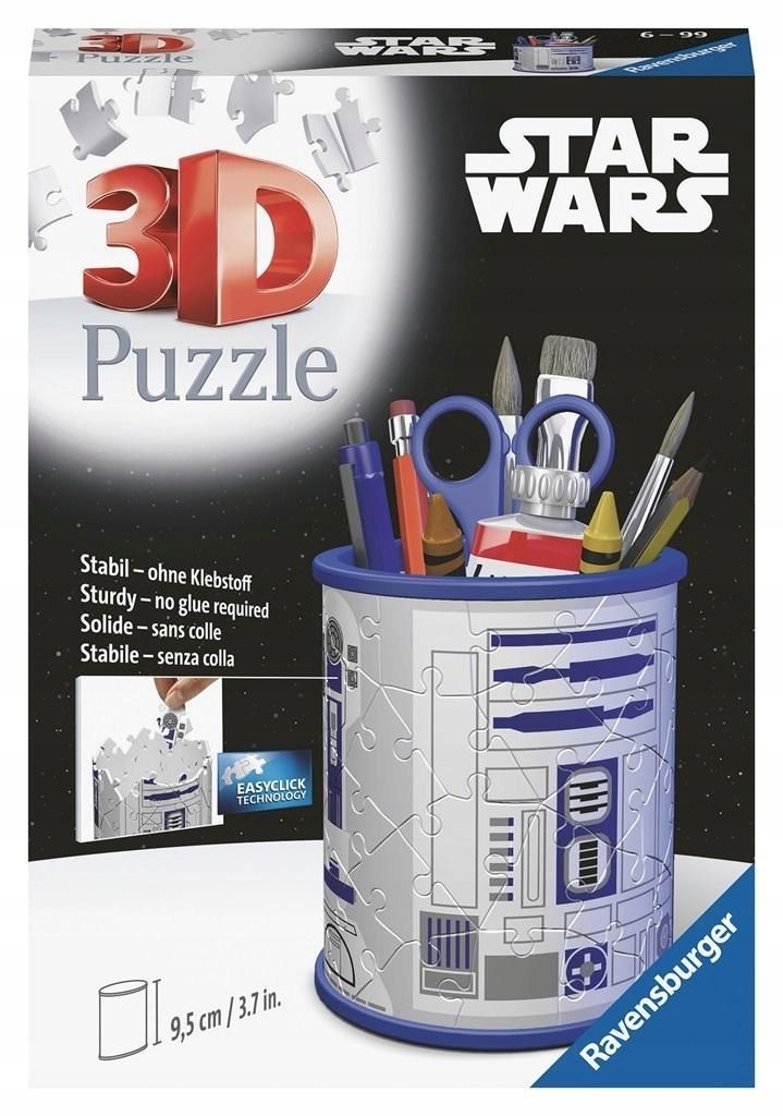 Puzzle 3d 54 Przybornik Star Wars, Ravensburger