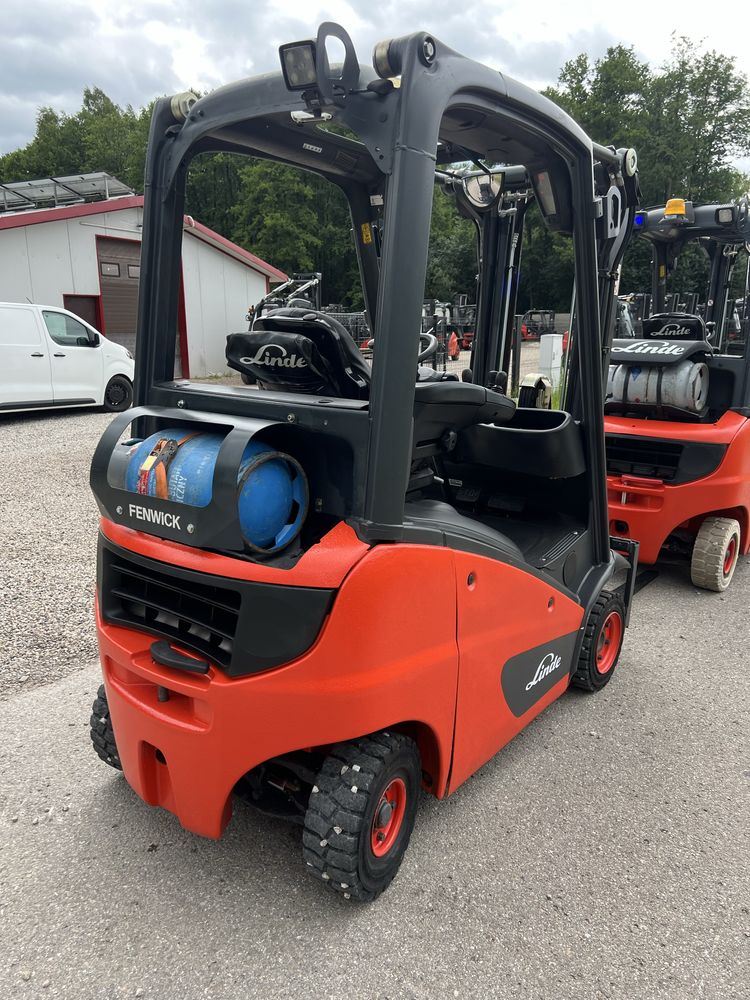 Wózek Widłowy Linde H16 H18 H20  LPG Triplex Przesuw boczny