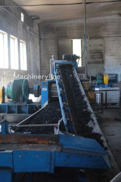 Maszyny do recyklingu opon Używana linia do recyklingu gumy