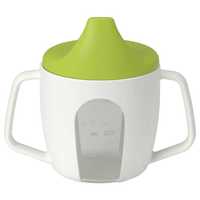 Чашка-поильник для ребёнка IKEA BÖRJA детская кружка-поилка