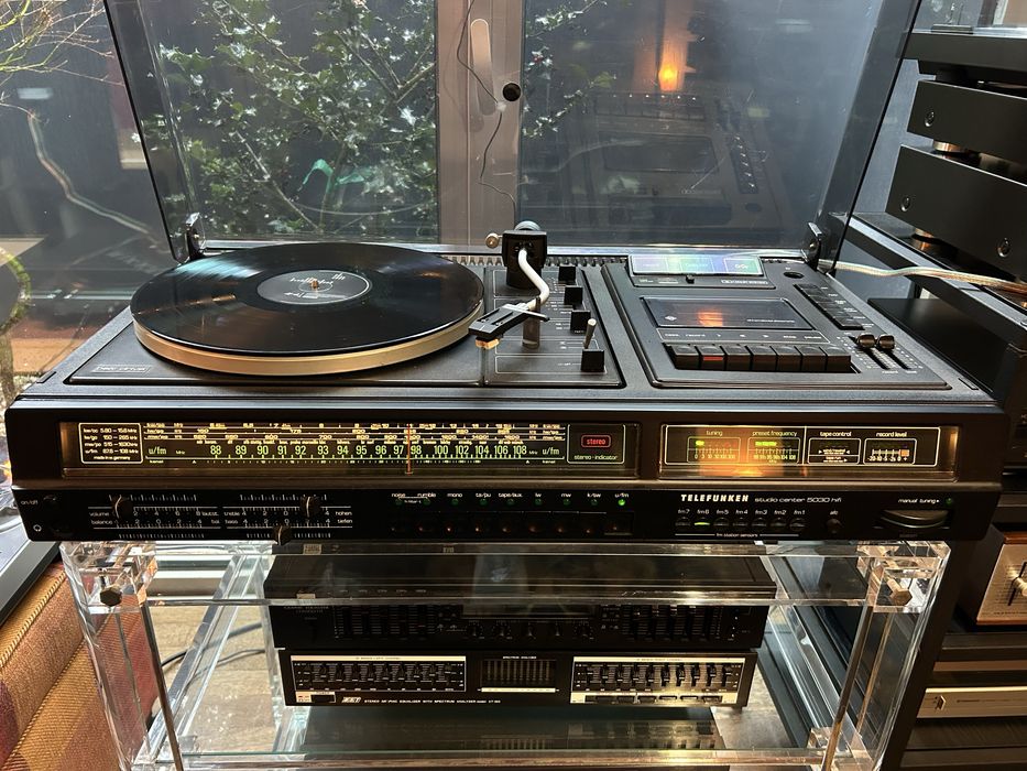 Aparelhagem vintage Telefunken toda funcional,excelente som