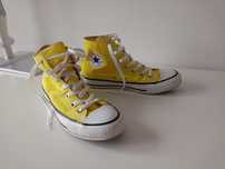 Converse wysokie żółte