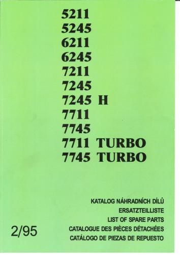 Katalog części ZETOR 5211,5245,6211,6245,7211,7245,7711,7745.600 stron