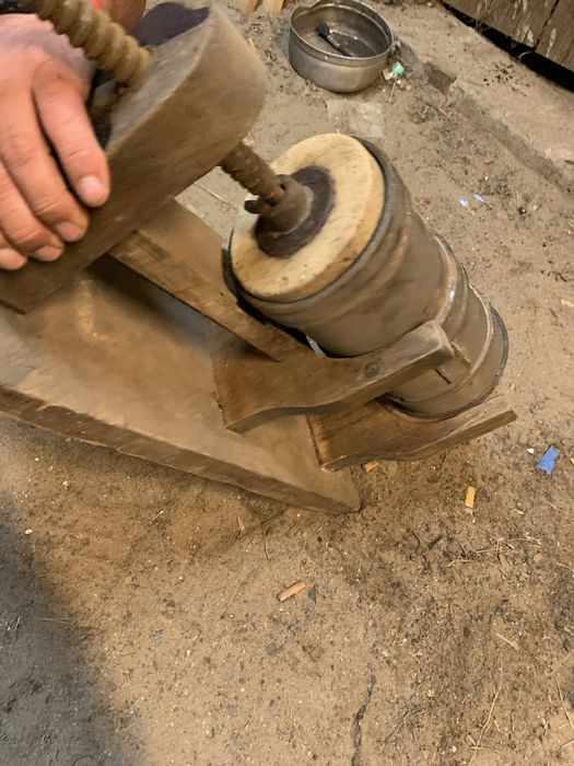 Szpryca/nadziewarka do kiełbasy historia