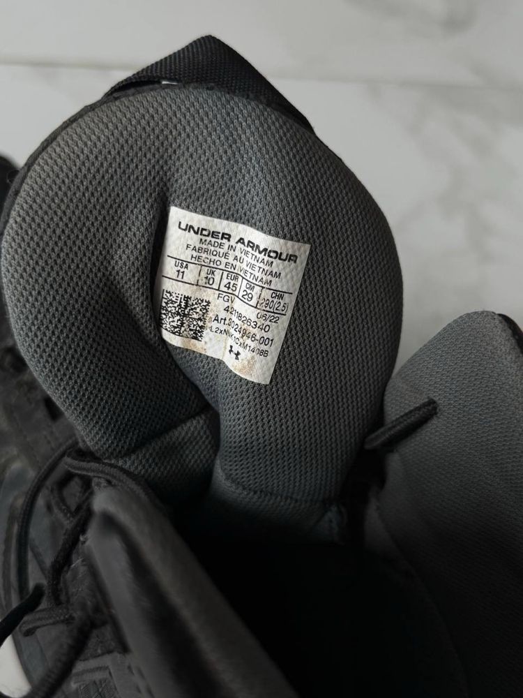 Тактичні черевики UNDER ARMOUR STELLAR G2 чорні