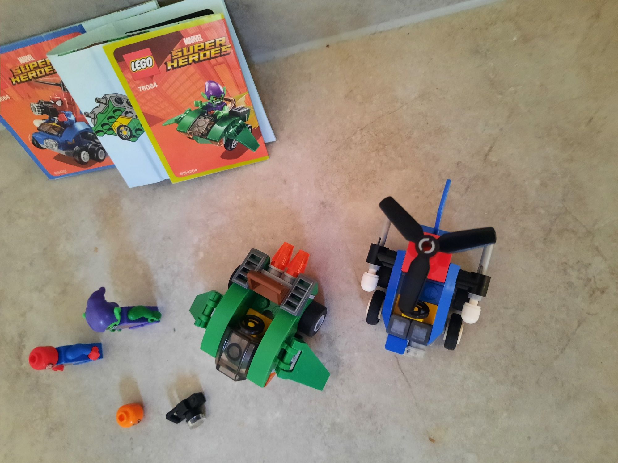 Lego super Heroes 76064 spider man vs zielony goblin