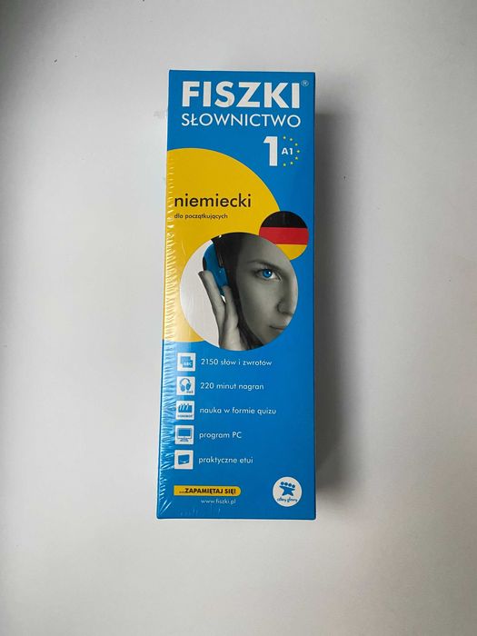 NOWE Fiszki do nauki języka niemieckiego A1