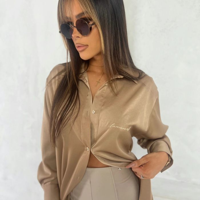 Koszula La Manuel ELEGANT czekoladowa UNI czarna czerwona beżowa